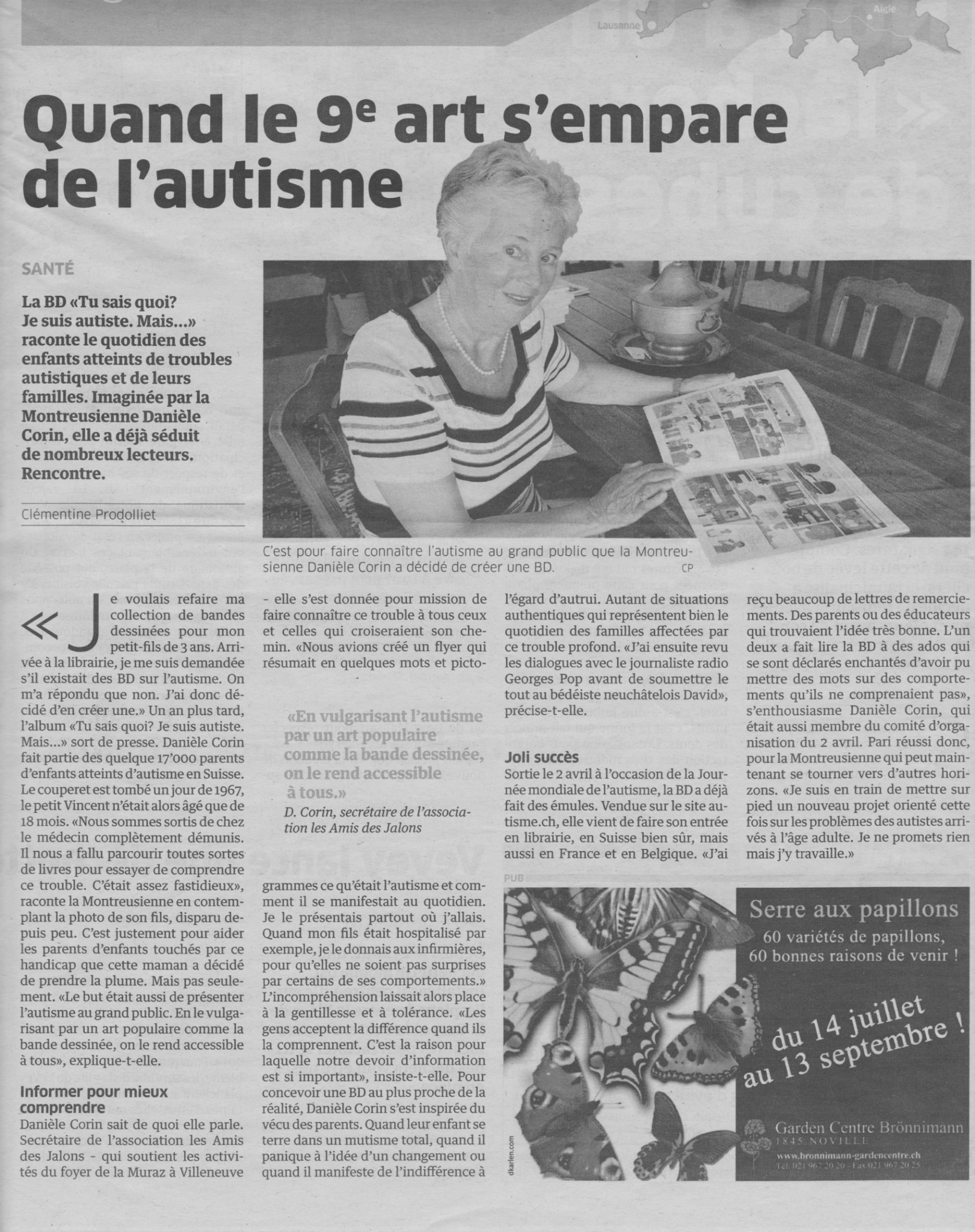 Le R&eacute;gional - Quand le 9e art s'empare de l'autisme