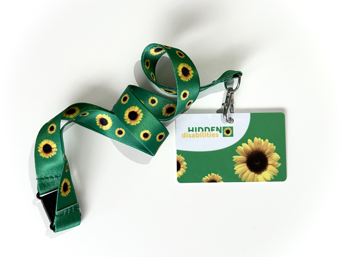 Sunflower Lanyard